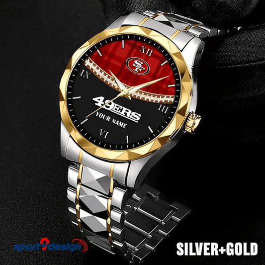 San Francisco 49ers Luxury Diamond Men Watch Trending 2025