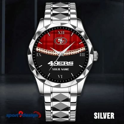 San Francisco 49ers Luxury Diamond Men Watch Trending 2025