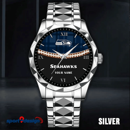 Seattle Seahawks Luxury Diamond Men Watch Trending 2025