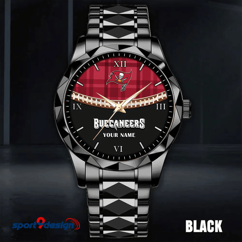Tampa Bay Buccaneers Luxury Diamond Men Watch Trending 2025