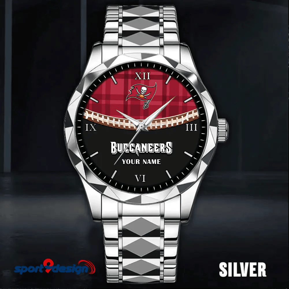 Tampa Bay Buccaneers Luxury Diamond Men Watch Trending 2025