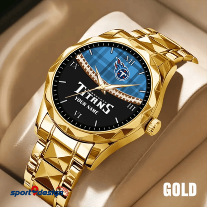 Tennessee Titans Luxury Diamond Men Watch Trending 2025