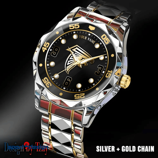 Atlanta Falcons Luxury Diamond Men Watch Trending 2025