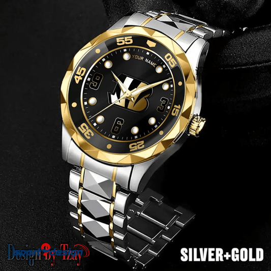Cincinnati Bengals Luxury Diamond Men Watch Trending 2025