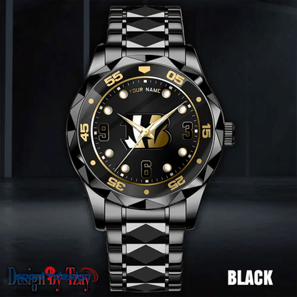 Cincinnati Bengals Luxury Diamond Men Watch Trending 2025