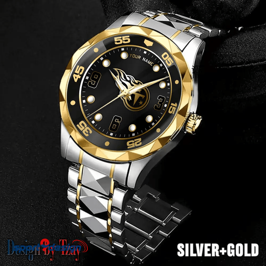 Tennessee Titans Luxury Diamond Men Watch Trending 2025