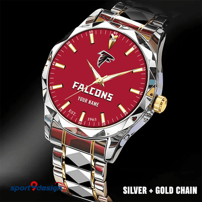 Atlanta Falcons Luxury Diamond Men Watch Trending 2025