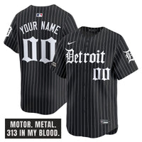 Black Pinstripe