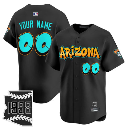Arizona Diamondbacks 'Graffiti Desert Ink Edition' Vapor Premier Limited Custom Jersey - All Stitched