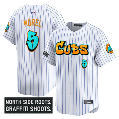 Men's Chicago Cubs 'Graffiti North Side Edition' Vapor Premier Limited Jersey - All Stitched