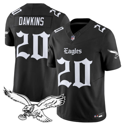 Men's Philadelphia Eagles 'Gothic Philly Edition' Vapor Limited Jersey - All Stitched