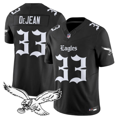 Men's Philadelphia Eagles 'Gothic Philly Edition' Vapor Limited Jersey - All Stitched