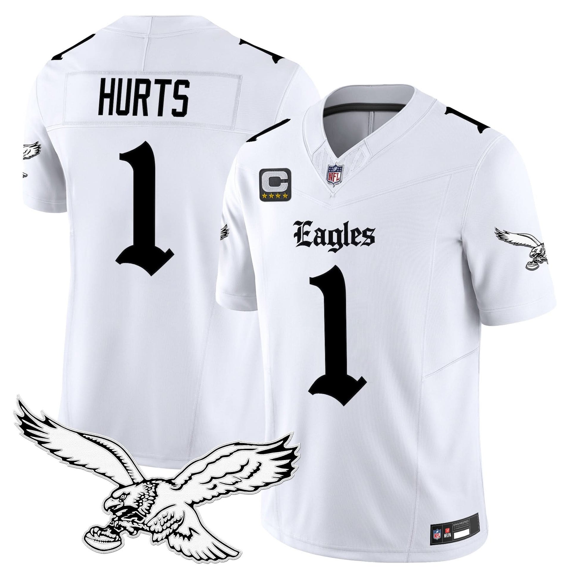 Men's Philadelphia Eagles 'Gothic Philly Edition' Vapor Limited Jersey - All Stitched