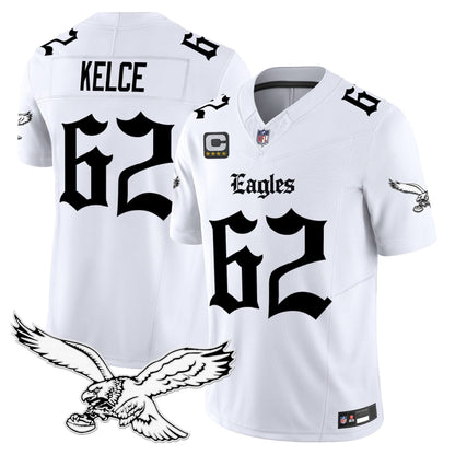 Men's Philadelphia Eagles 'Gothic Philly Edition' Vapor Limited Jersey - All Stitched