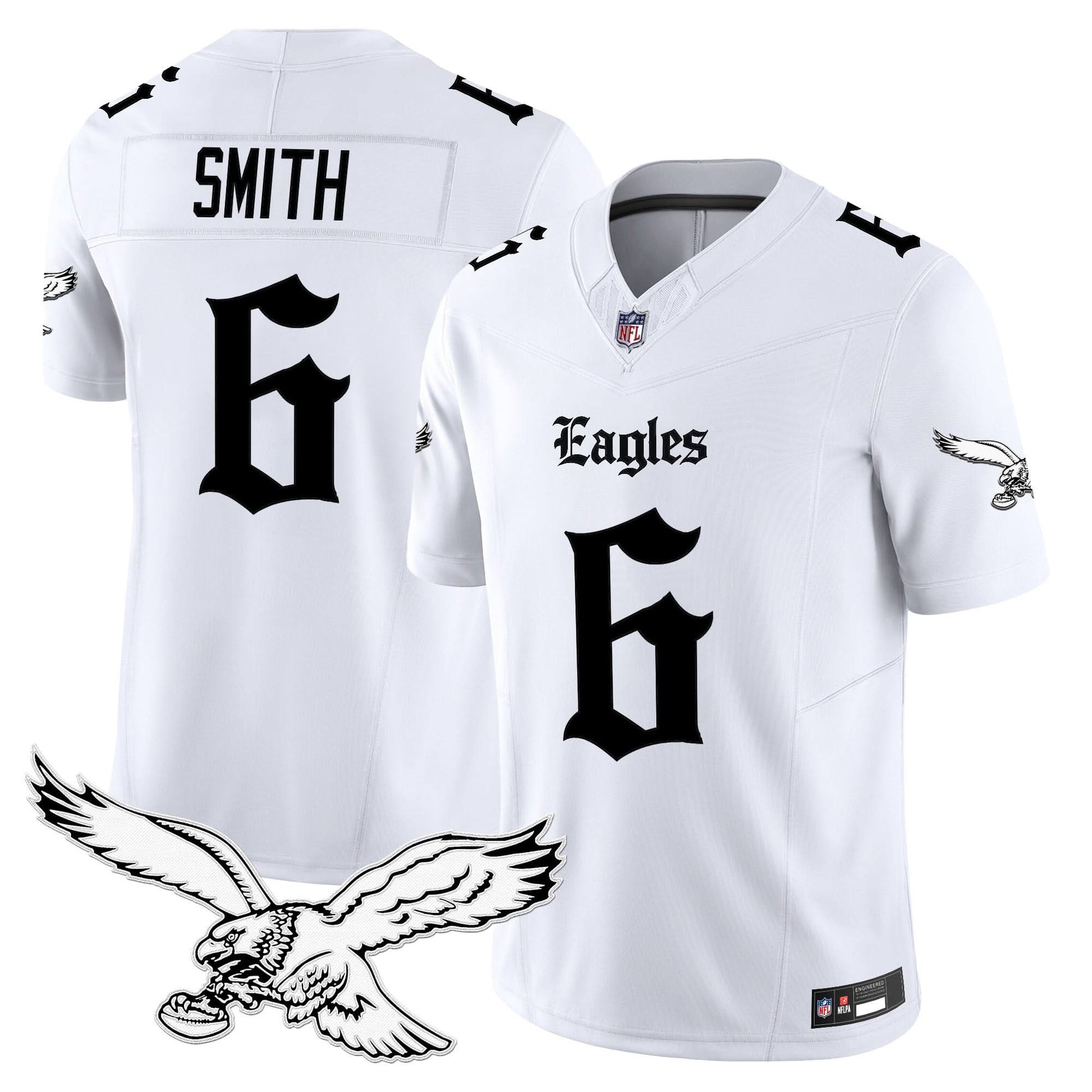Men's Philadelphia Eagles 'Gothic Philly Edition' Vapor Limited Jersey - All Stitched