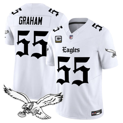 Men's Philadelphia Eagles 'Gothic Philly Edition' Vapor Limited Jersey - All Stitched