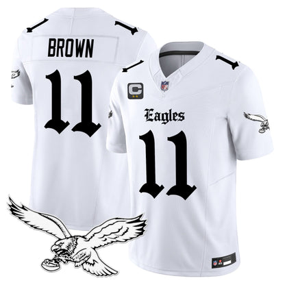 Men's Philadelphia Eagles 'Gothic Philly Edition' Vapor Limited Jersey - All Stitched