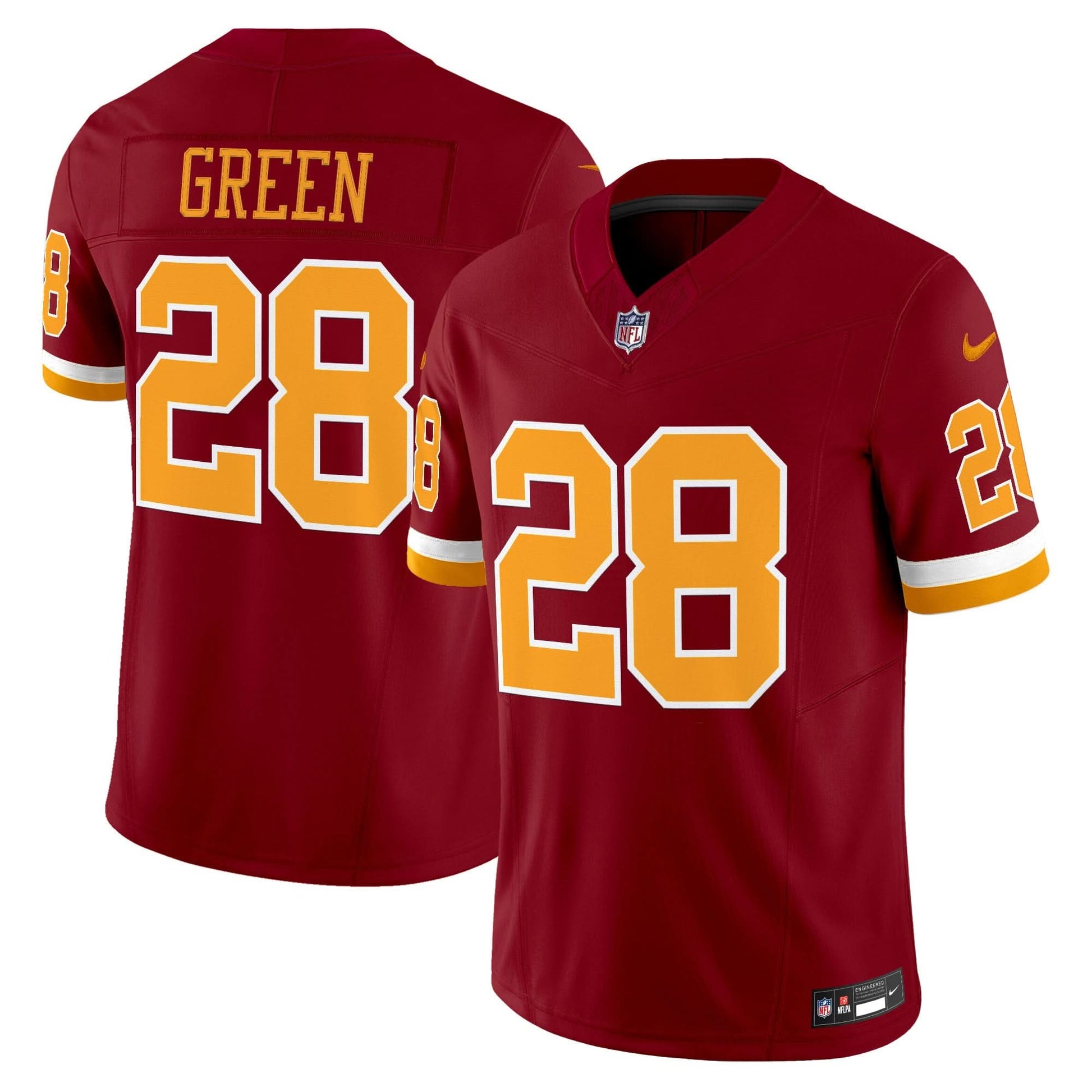 Men's Washington Redskins Throwback Vapor Limited Jersey - All Stitched