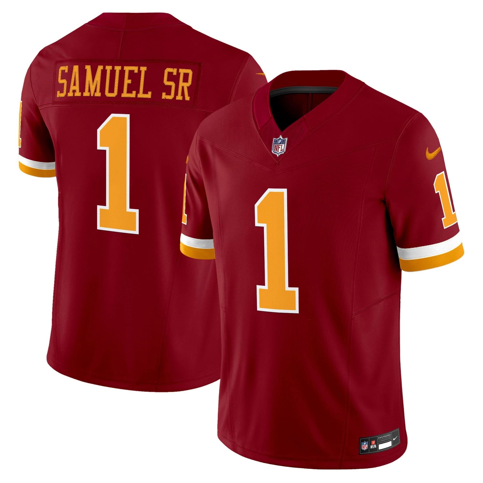 Men's Washington Redskins Throwback Vapor Limited Jersey - All Stitched