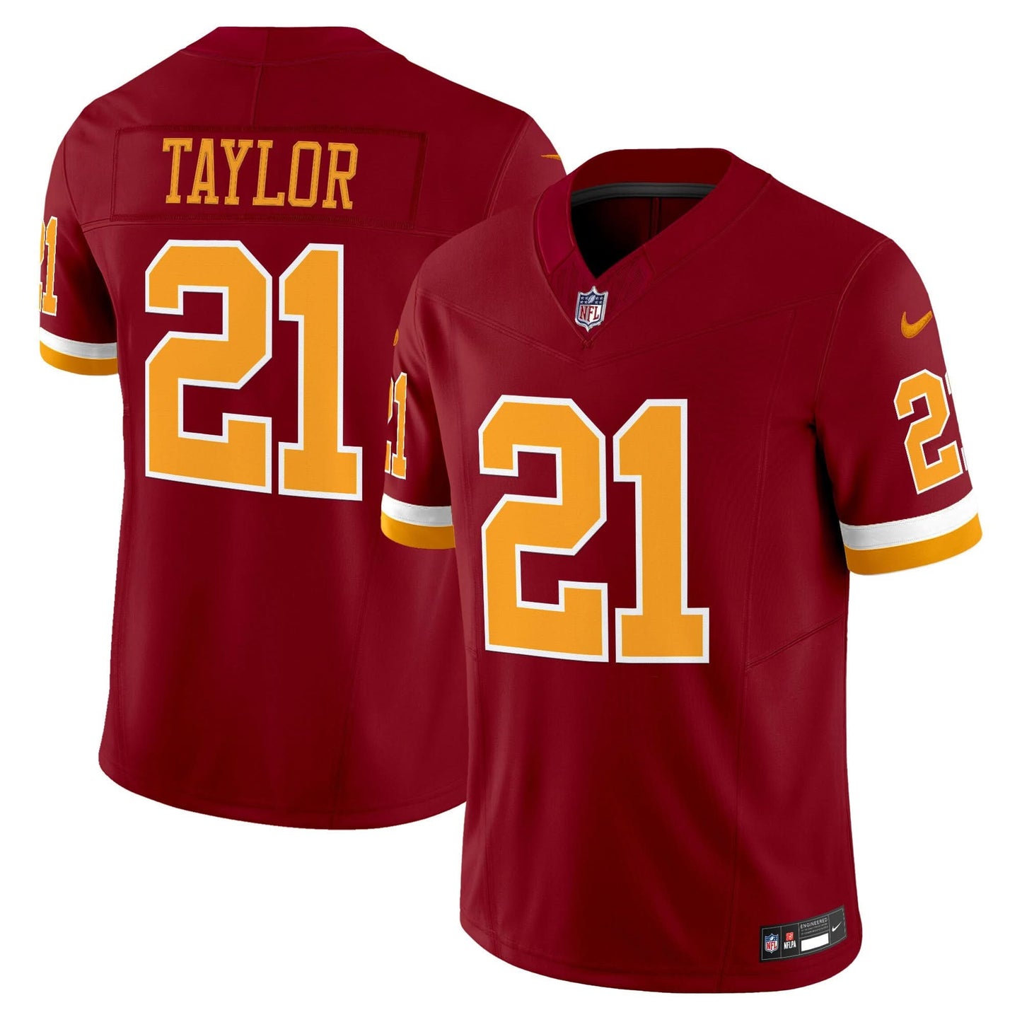 Men's Washington Redskins Throwback Vapor Limited Jersey - All Stitched