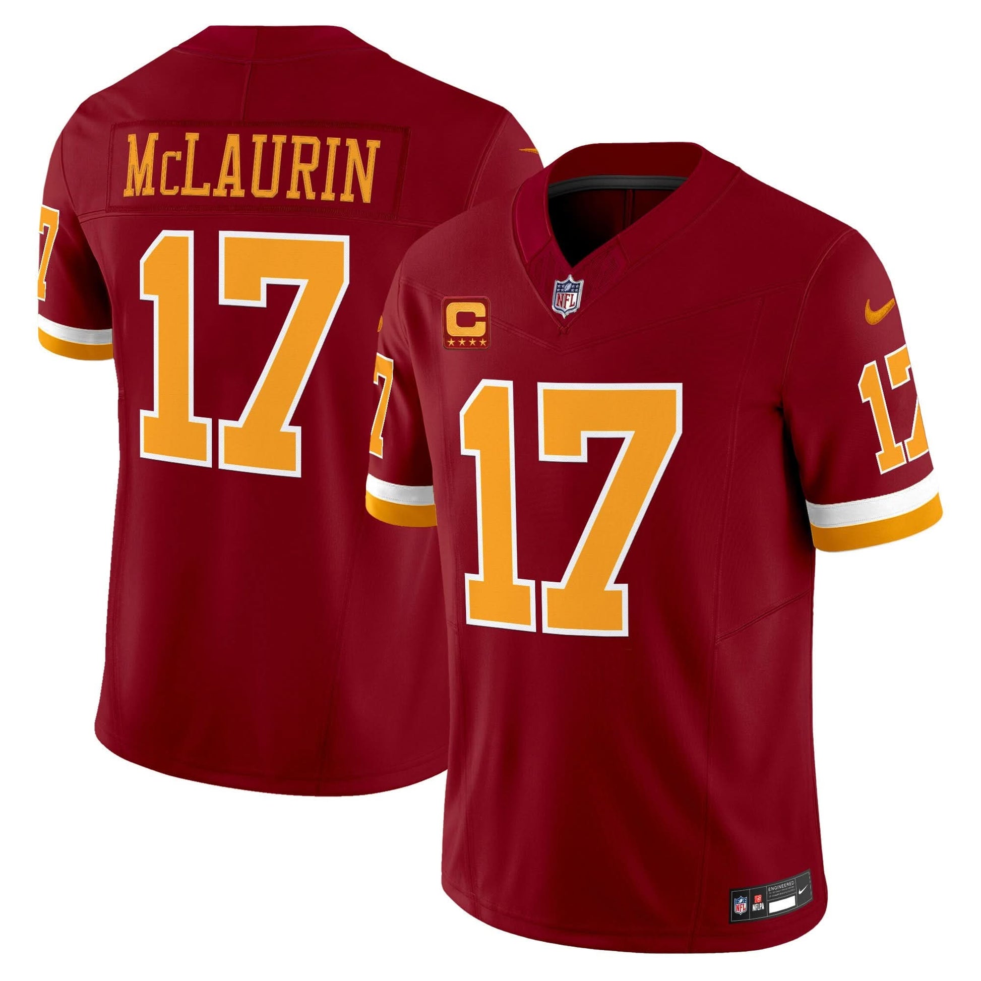 Men's Washington Redskins Throwback Vapor Limited Jersey - All Stitched