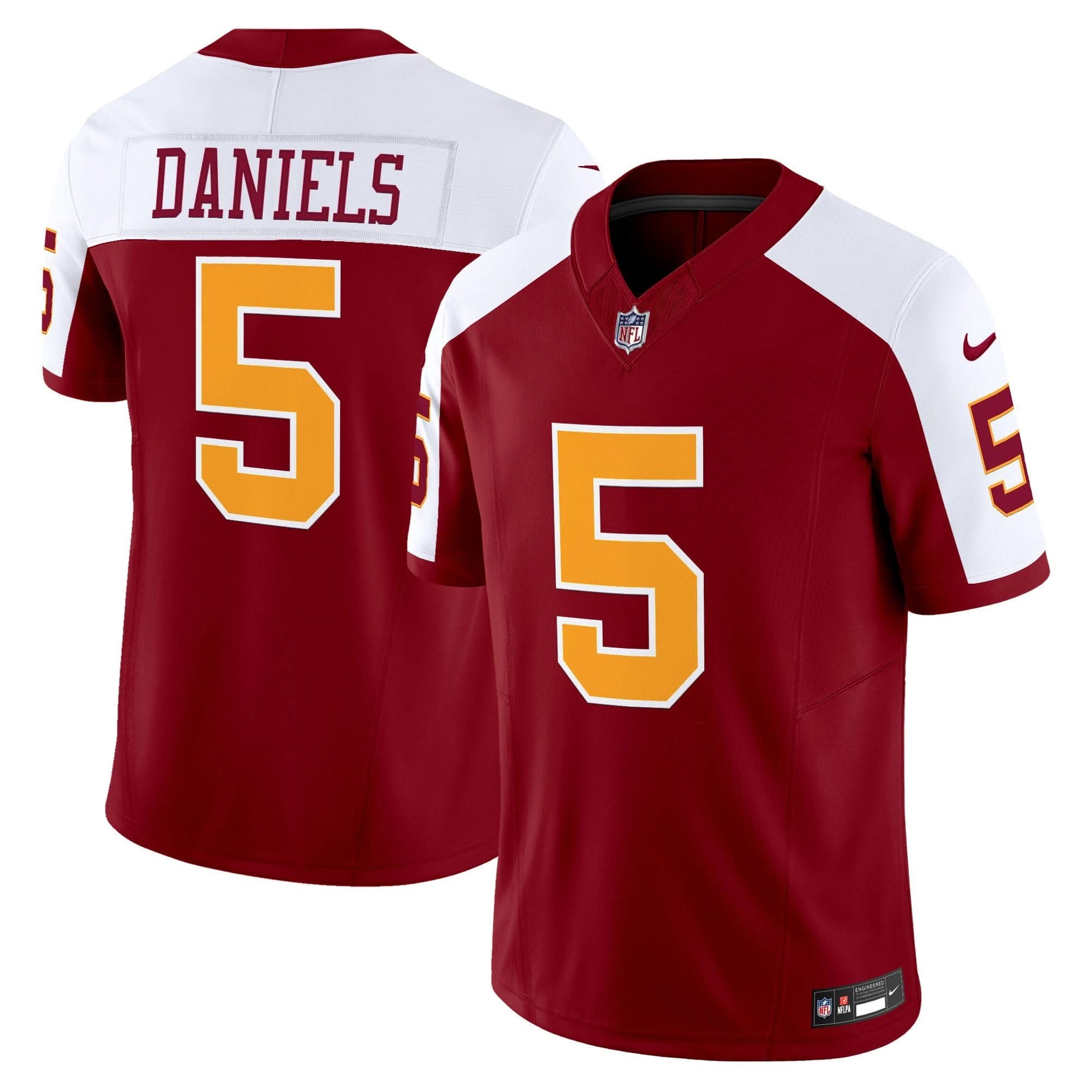 Men's Washington Redskins Throwback Vapor Limited Jersey - All Stitched