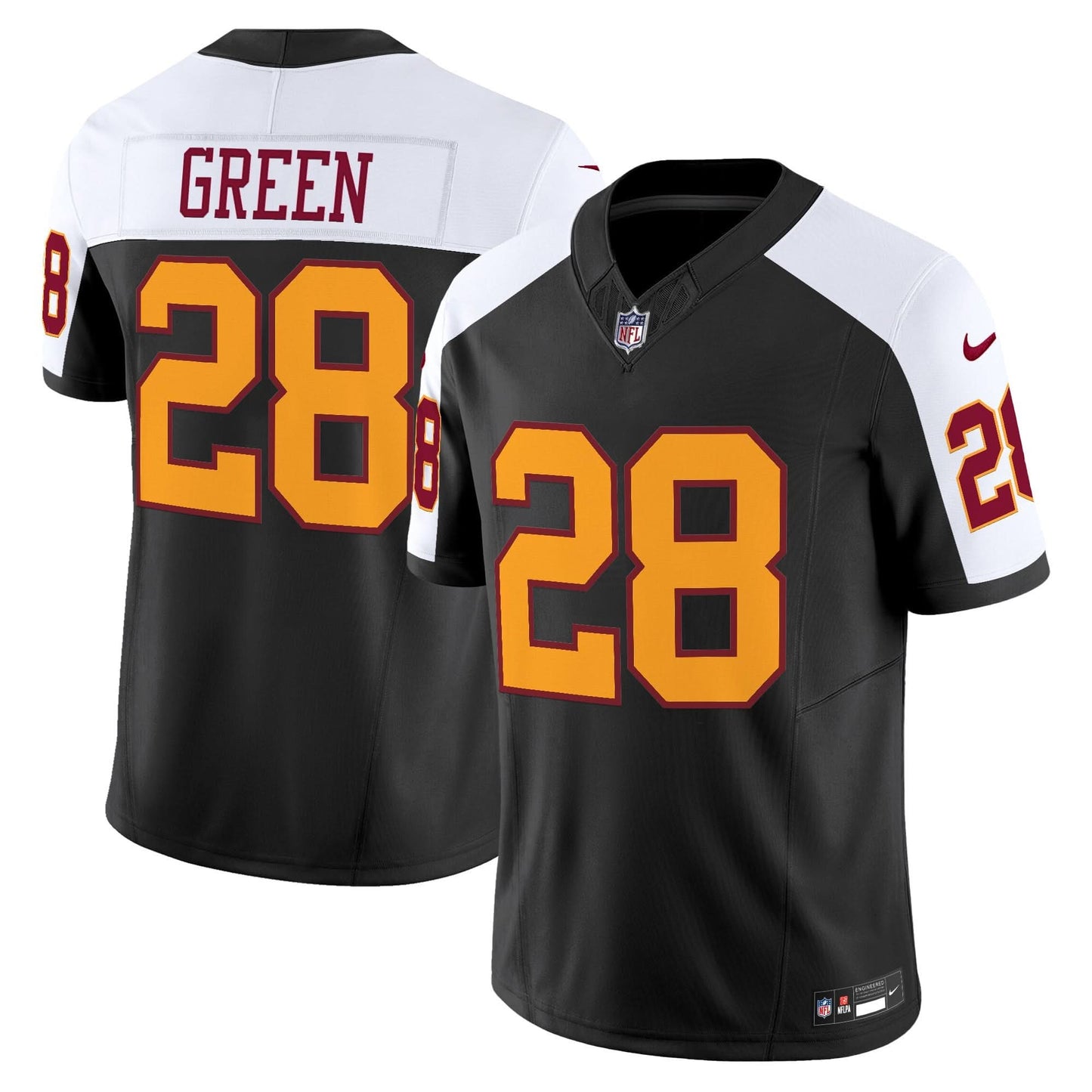 Men's Washington Redskins Throwback Vapor Limited Jersey - All Stitched