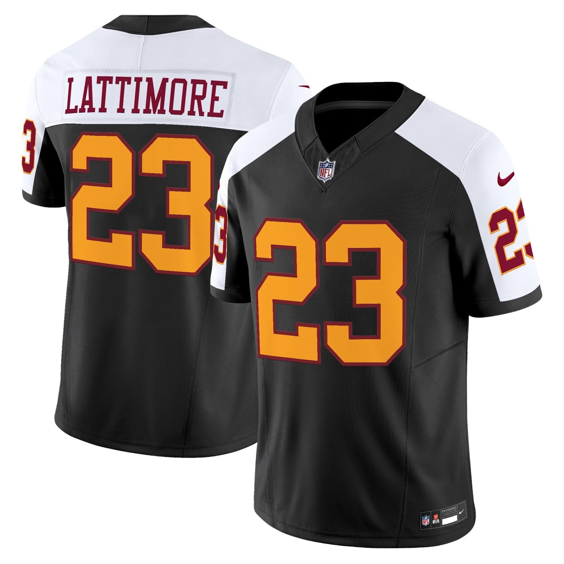 Men's Washington Redskins Throwback Vapor Limited Jersey - All Stitched