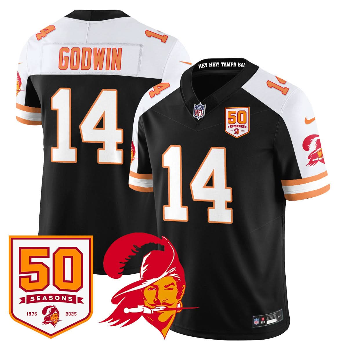 Men's Tampa Bay Buccaneers '76 Vapor Limited Jersey - All Stitched