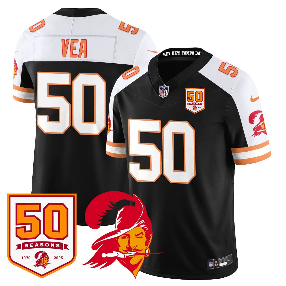 Men's Tampa Bay Buccaneers '76 Vapor Limited Jersey - All Stitched