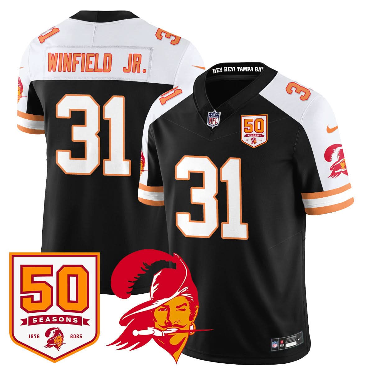 Men's Tampa Bay Buccaneers '76 Vapor Limited Jersey - All Stitched