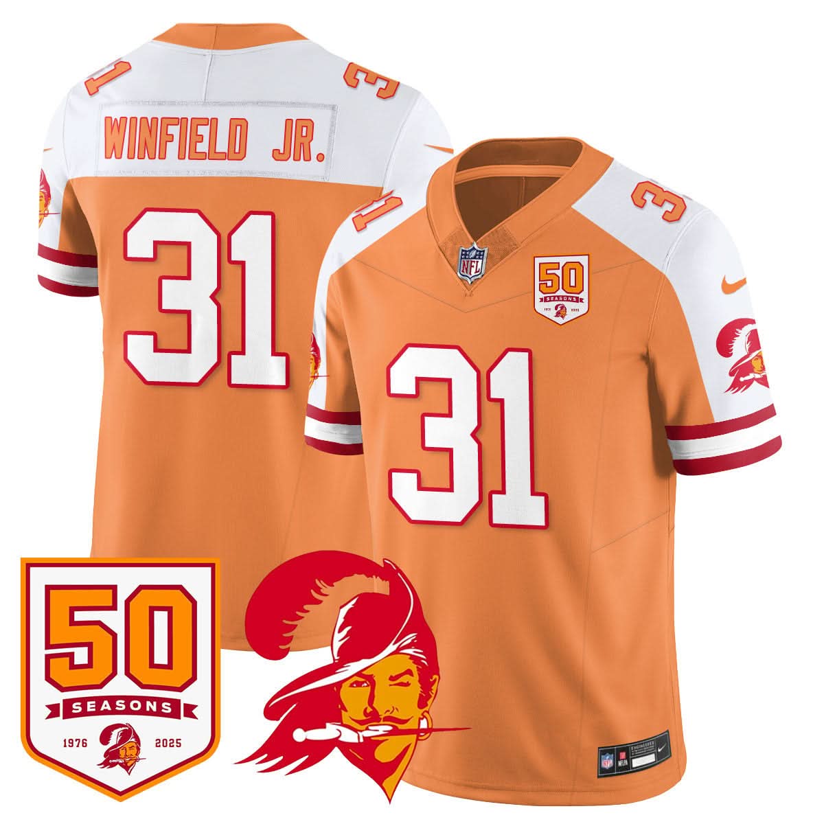 Men's Tampa Bay Buccaneers '76 Vapor Limited Jersey - All Stitched