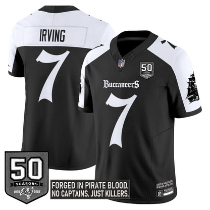Men's Tampa Bay Buccaneers 'Gothic Pirate Shadows Edition' Limited Jersey - All Stitched