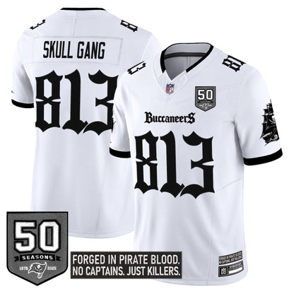 Men's Tampa Bay Buccaneers 'Gothic Pirate Shadows Edition' Limited Jersey - All Stitched