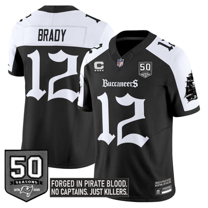 Men's Tampa Bay Buccaneers 'Gothic Pirate Shadows Edition' Limited Jersey - All Stitched