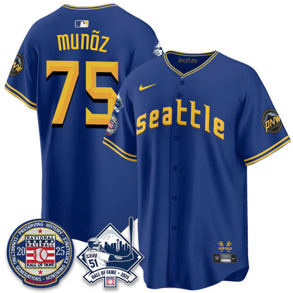 Men's Seattle Mariners Ichiro Number Retirement Jersey V2 - All Stitched