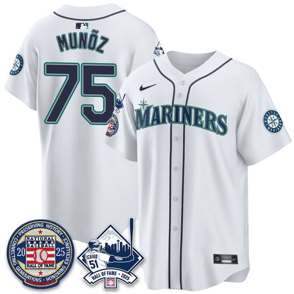 Seattle Mariners Ichiro Number Retirement Jersey V2 - All Stitched