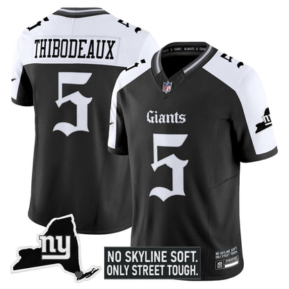 Men's New York Giants 'Gothic Gotham Edition' Vapor Limited Jersey - All Stitched