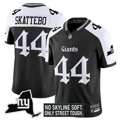 Men's New York Giants 'Gothic Gotham Edition' Vapor Limited Jersey - All Stitched