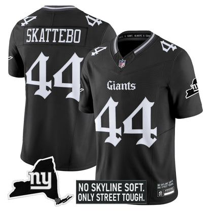 Men's New York Giants 'Gothic Gotham Edition' Vapor Limited Jersey - All Stitched