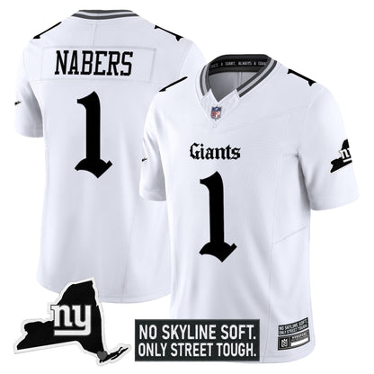 Men's New York Giants 'Gothic Gotham Edition' Vapor Limited Jersey - All Stitched