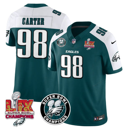 Men's Philadelphia Eagles Super Bowl LIX Champions Jersey - All Stitched