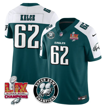 Men's Philadelphia Eagles Super Bowl LIX Champions Jersey - All Stitched