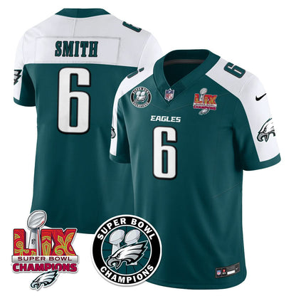 Men's Philadelphia Eagles Super Bowl LIX Champions Jersey - All Stitched