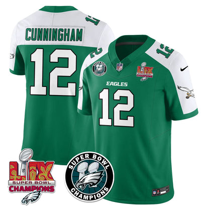 Men's Philadelphia Eagles Super Bowl LIX Champions Jersey - All Stitched