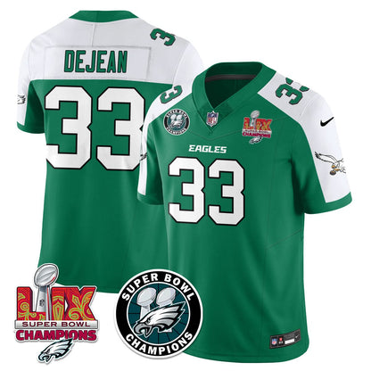 Men's Philadelphia Eagles Super Bowl LIX Champions Jersey - All Stitched