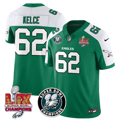 Men's Philadelphia Eagles Super Bowl LIX Champions Jersey - All Stitched