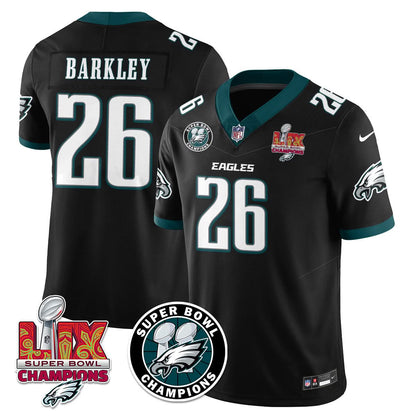 Men's Philadelphia Eagles Super Bowl LIX Champions Jersey - All Stitched