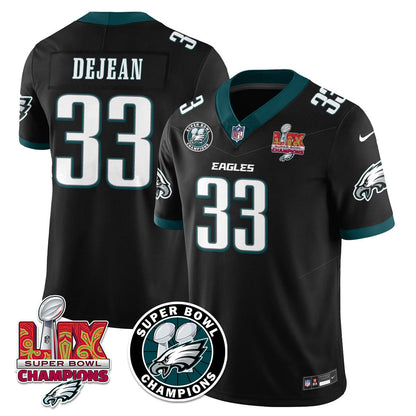 Men's Philadelphia Eagles Super Bowl LIX Champions Jersey - All Stitched