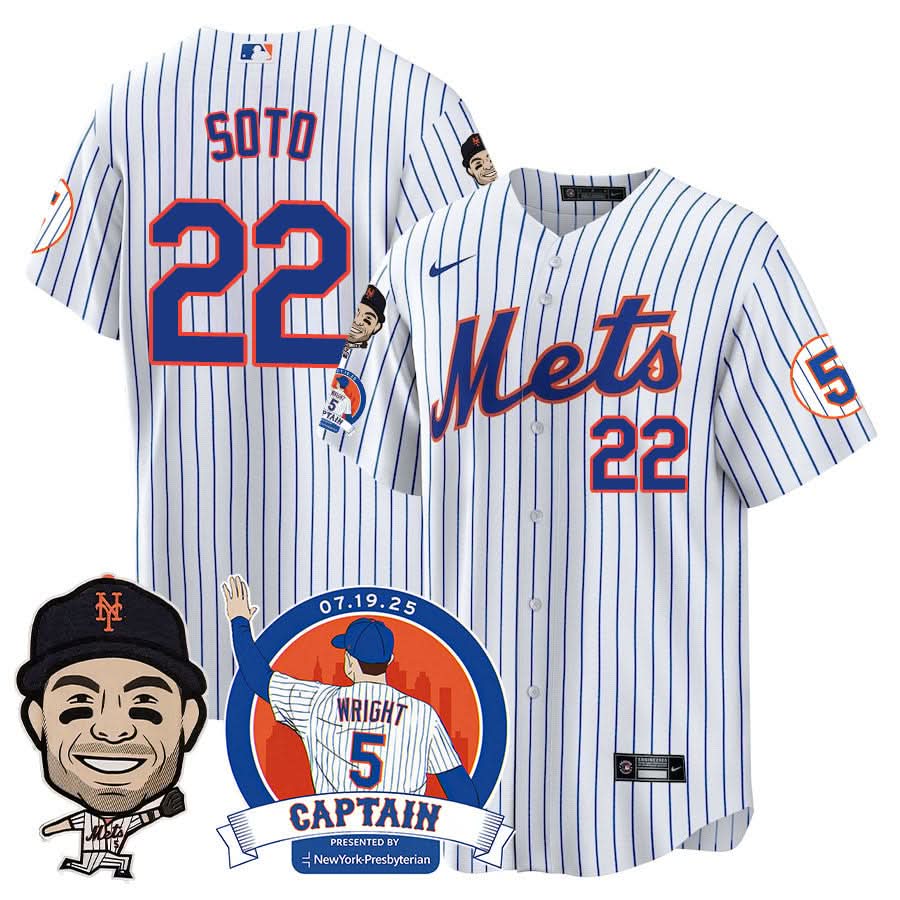 New York Mets David Wright "Mets Legend" Jersey V2 - All Stitched